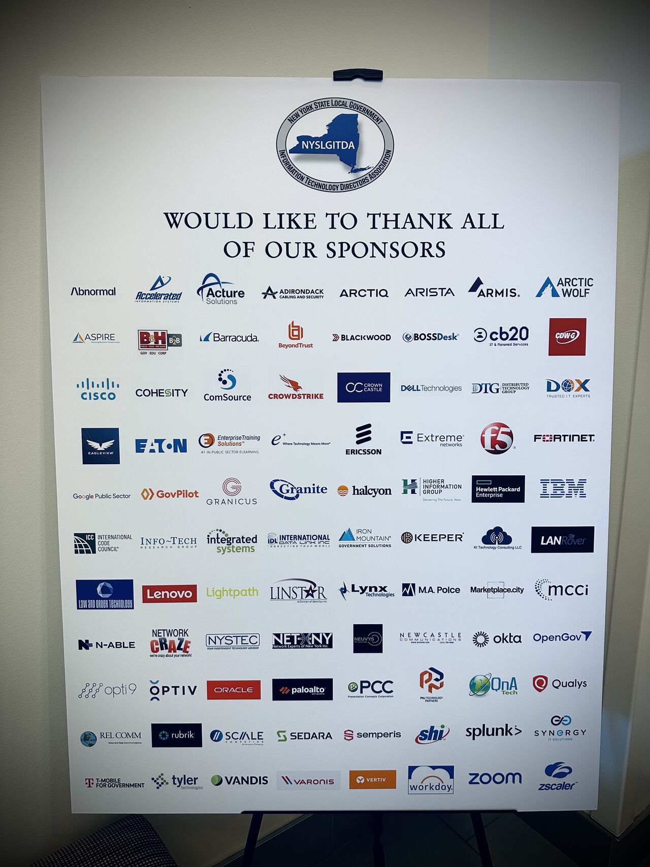 Vendor Sponsors and Presenters
